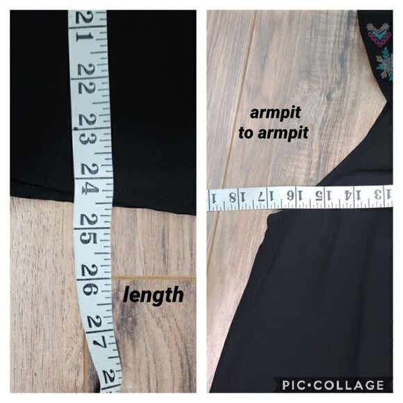 NEW Maurices Sheer Embroidered Round Neck Tank XS - Picture 12 of 12